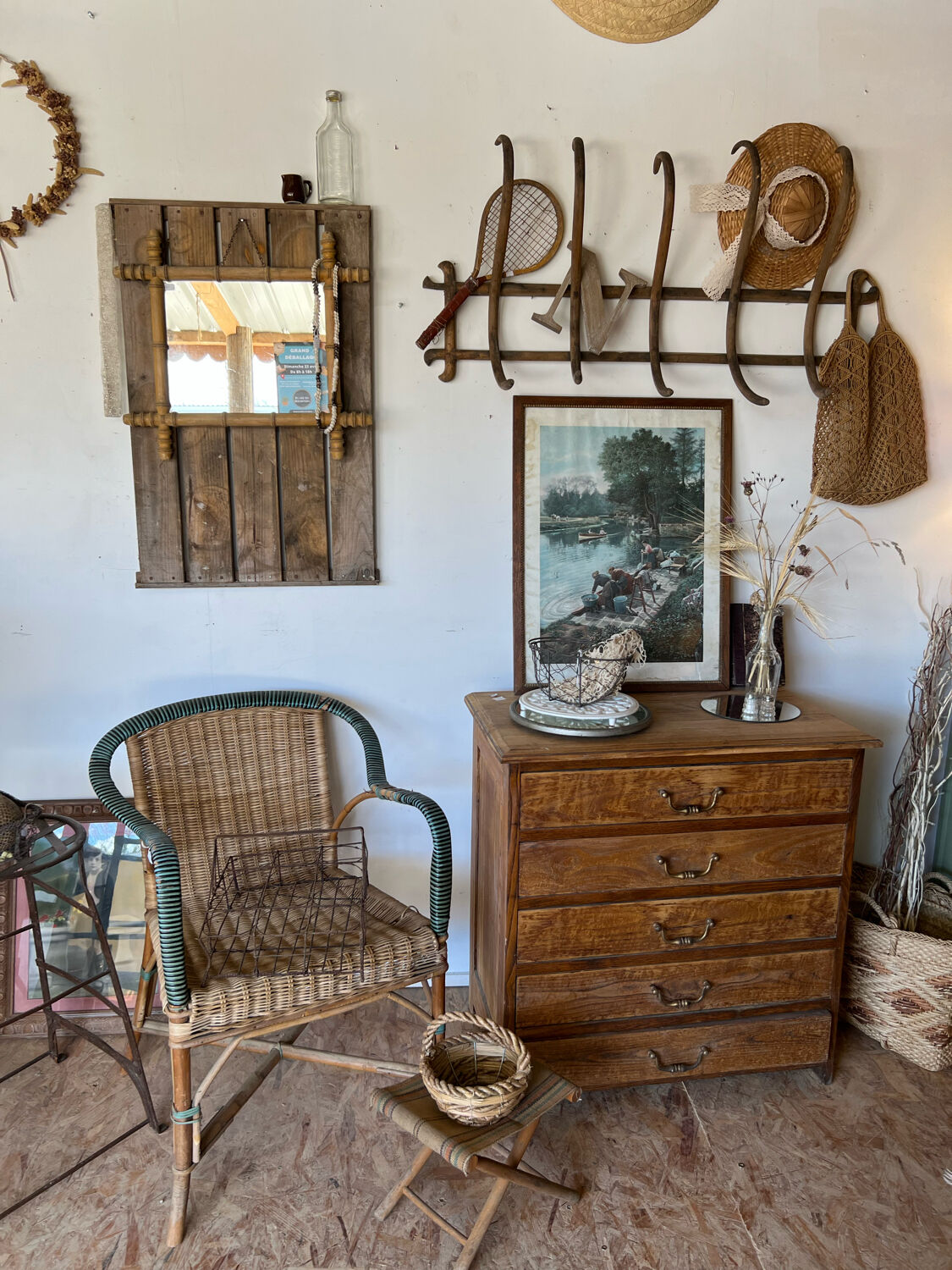 Commode chêne