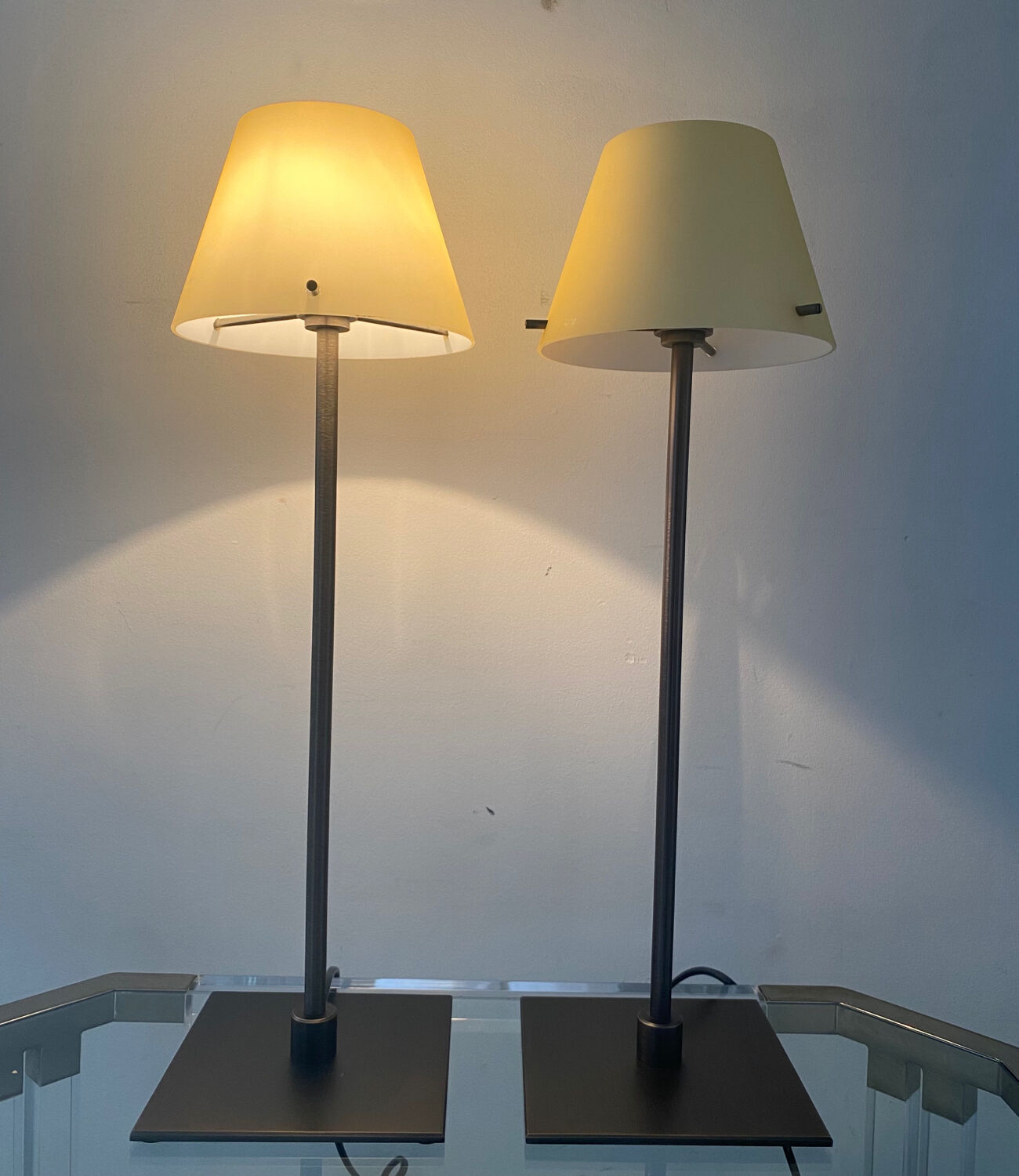 Pair of vintage lamps from the 80s
