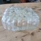 Antique wall/ceiling light in molded glass
