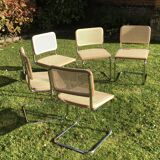 Series of 5 chairs by Marcel Breuer