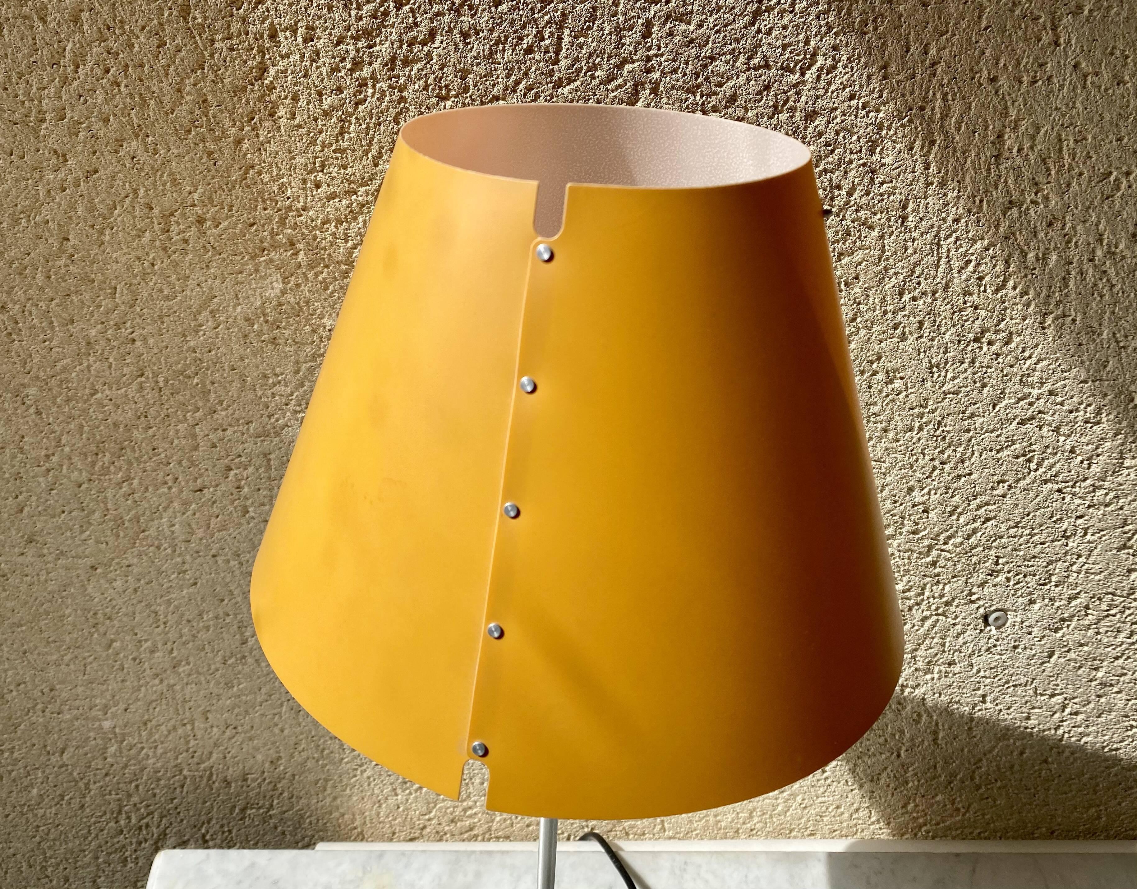 Table lamp Constanzina Luceplan design Paolo Rizzatto vintage 1986