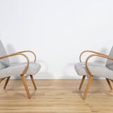 Model 53 Armchairs by Jaroslav Smidek for Ton, 1960s, Set of 2