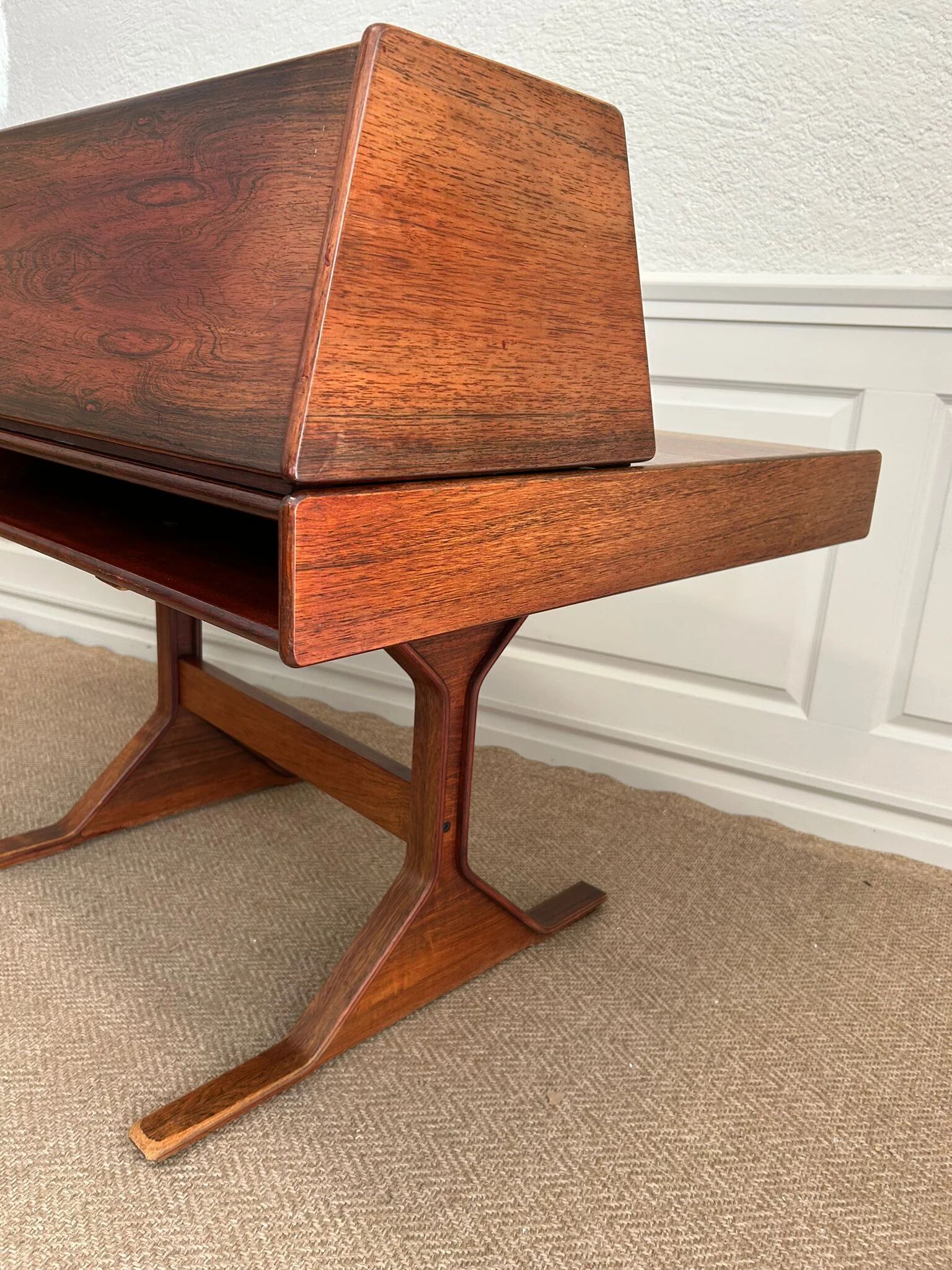 Desk 530 by Gianfranco Frattini for Bernini, Italy, 1950s