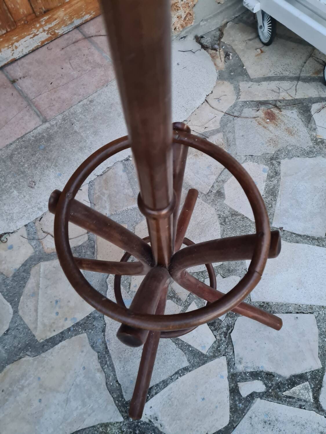 Porte manteau perroquet vintage