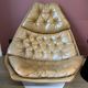 Swivel armchair and footrest FS588 by Geoffrey Harcourt for Artifort