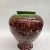 Ceramic vase signed Accolay