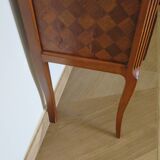 Louis XVI style chest of drawers with 3 drawers in oak