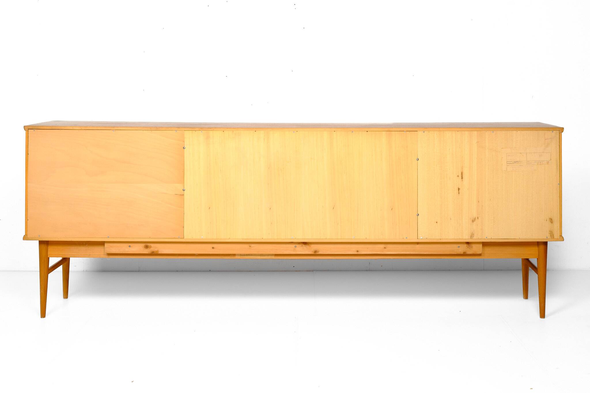Teak enfilade, Fredericia, by Borge Mogensen, built around 1970.