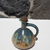 Navy blue sandstone liqueur jug