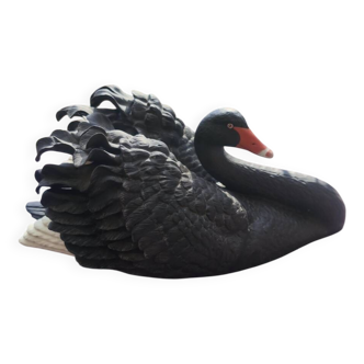 Franklin Mint Porcelain Swan