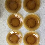 Lot 6 assiettes à dessert