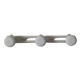 Wall coat rack 3 hooks vintage 70's