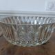 Cut glass salad bowl