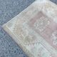 Handmade muted oushak hallway runner 280 X 85 cm