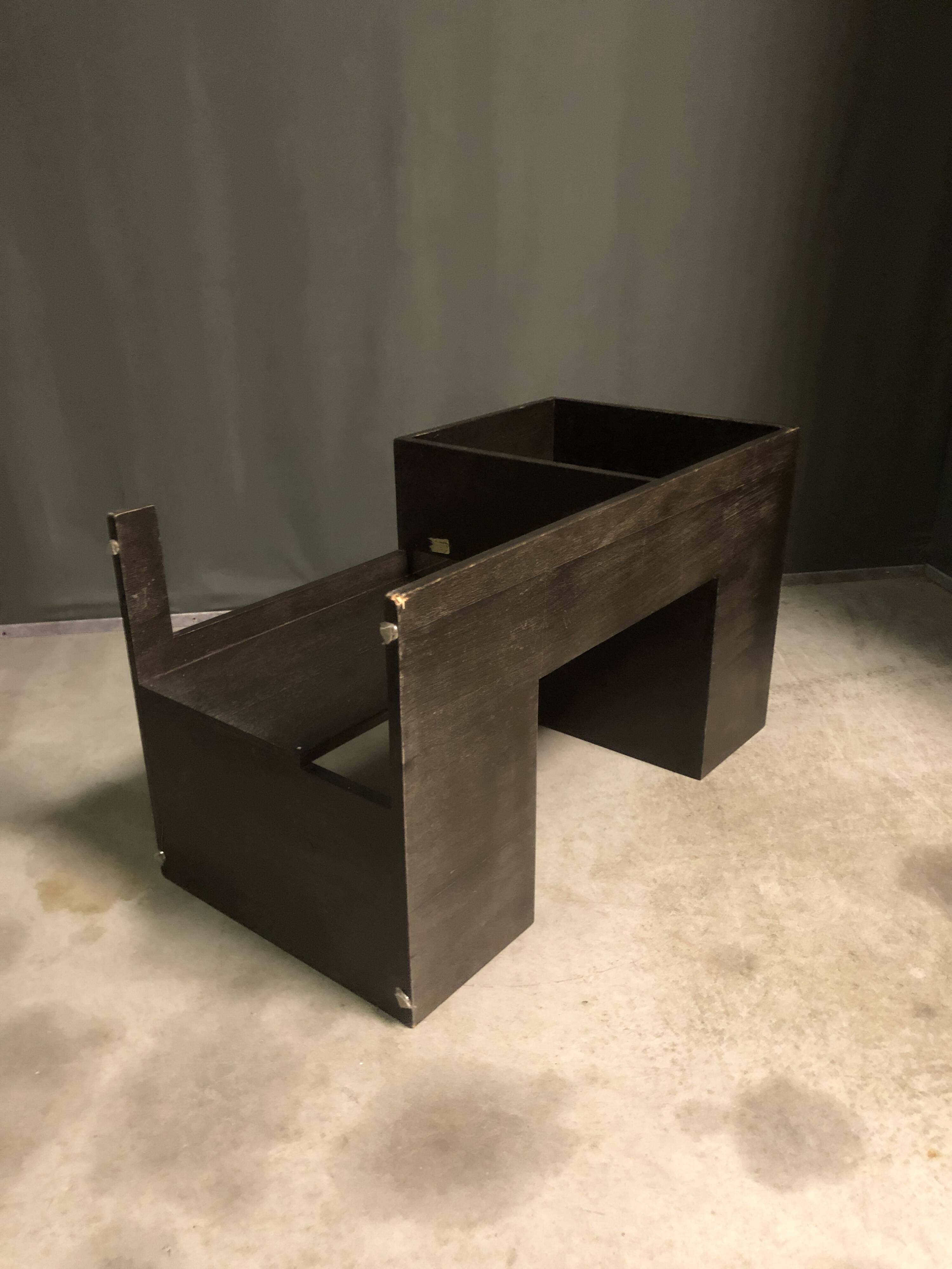 Piet Hein Stulemeier children's high chair 1960's