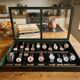 Antique wooden shop display cabinet