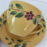 Swedish tea service Christineholm 1970s yellow