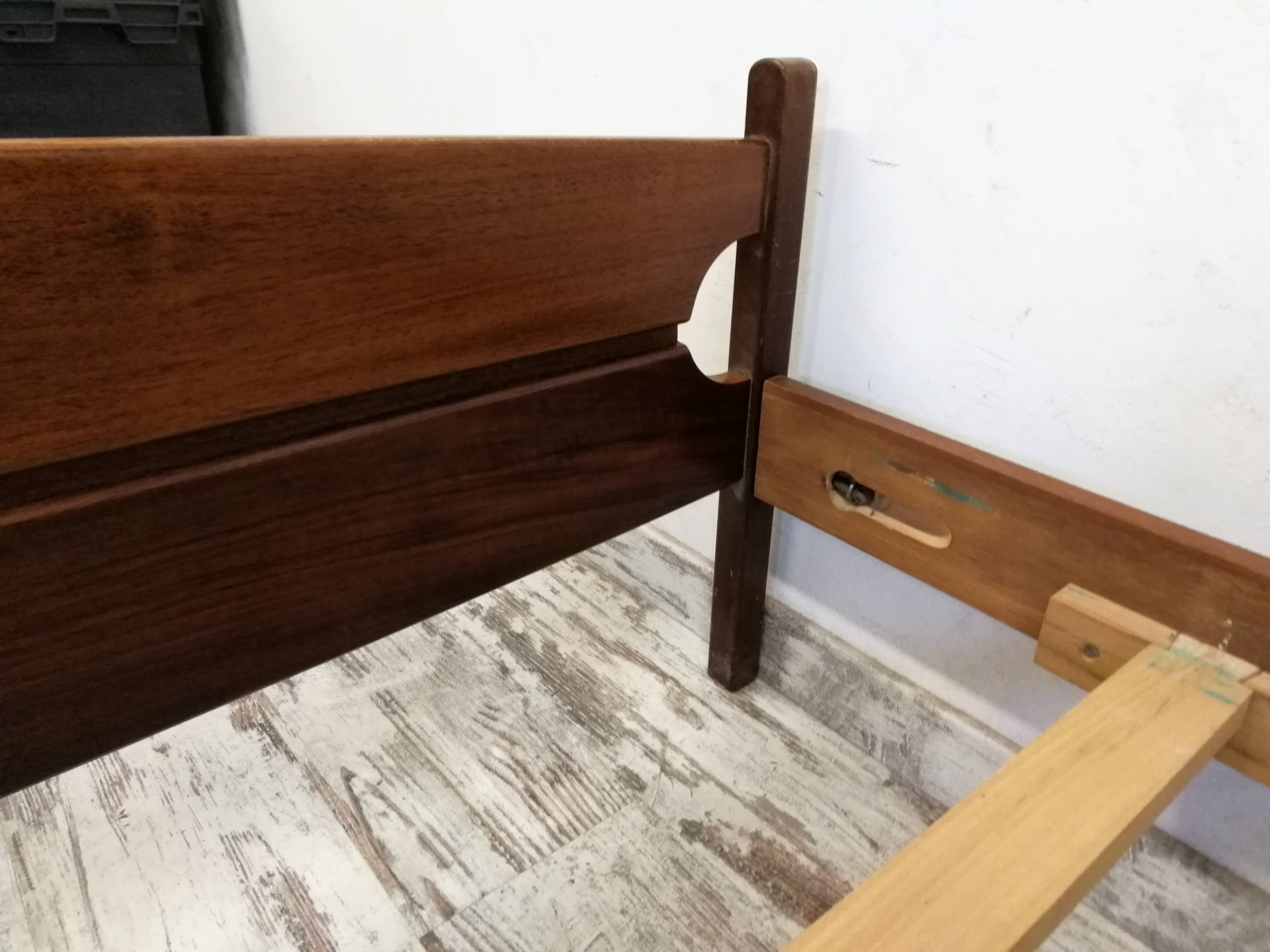 Scandinavian rosewood bed