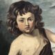 Painting Oil on canvas after Murillo Saint Jean Batiste early 20th century