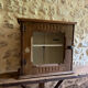 Small vintage display cabinet