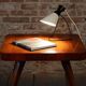 Mid-Century Czech Metal Table Lamp attributed to J. Hůrka for Napako, 1950s