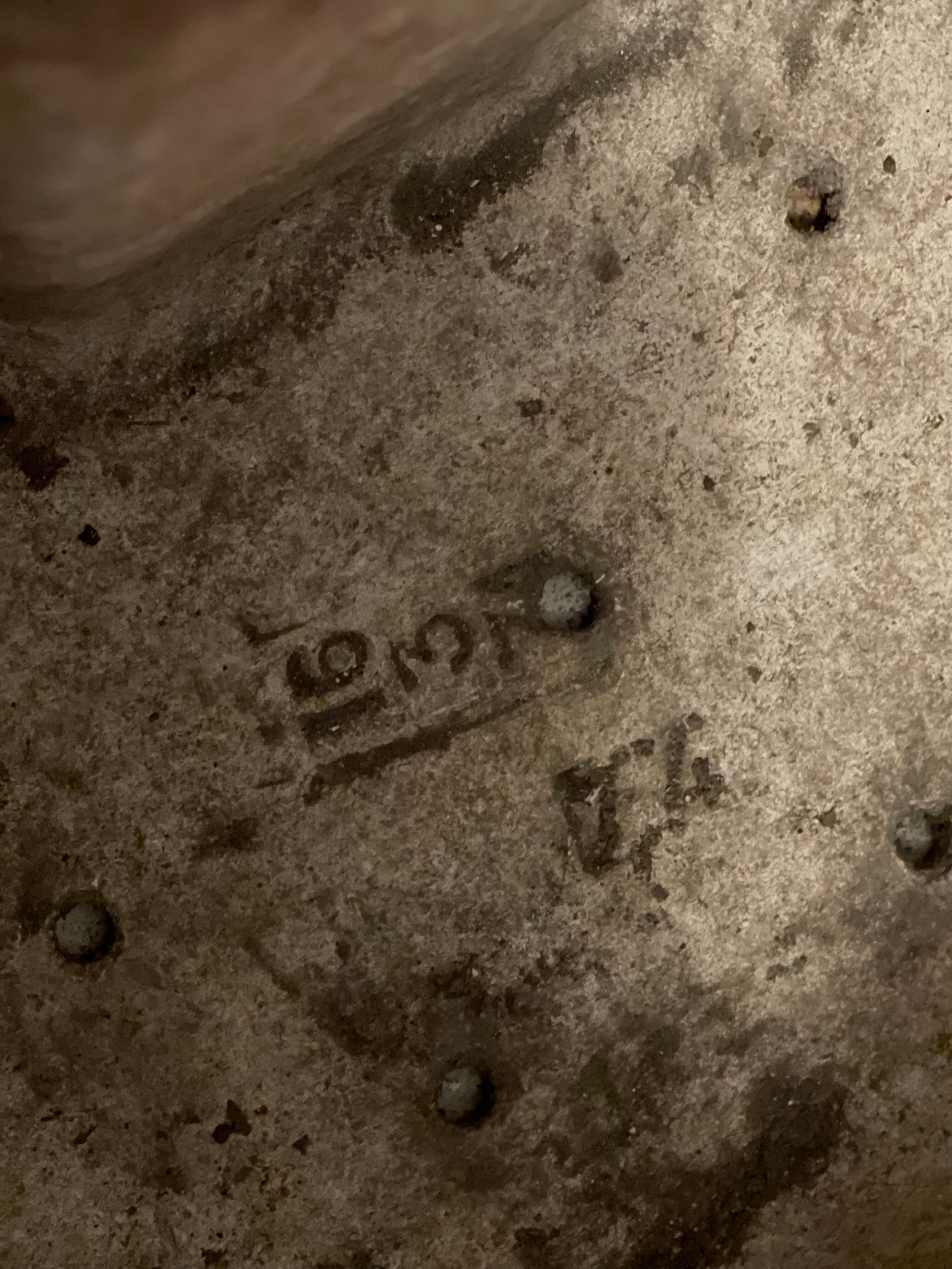 Trilogie bacs encastrable design 1960