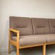 Vintage Wooden Seating Area / Sofa / Armchair