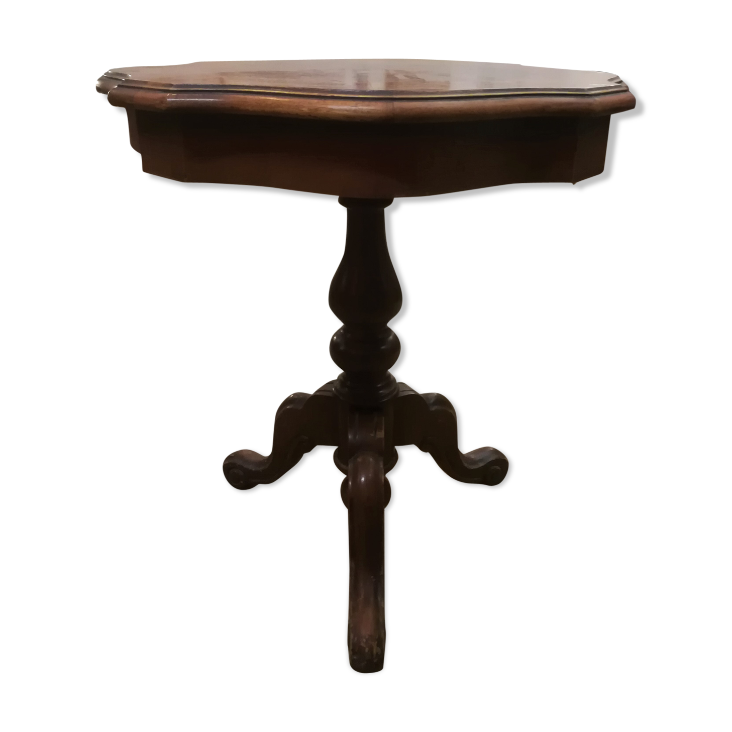 Guéridon en marqueterie