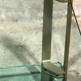 Table basse vintage en verre par Peter Ghyczy, modèle T24