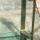 Table basse vintage en verre par Peter Ghyczy, modèle T24