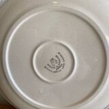 Saint Amand plates with cow head decoration.