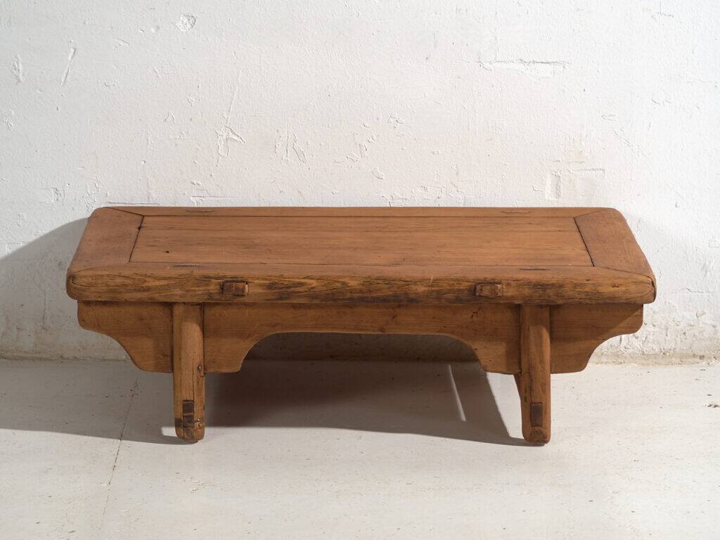 Antique Chinese kang coffee table – Primitive Chinese side table – circa 1900 #16