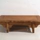 Antique Chinese kang coffee table – Primitive Chinese side table – circa 1900 #16