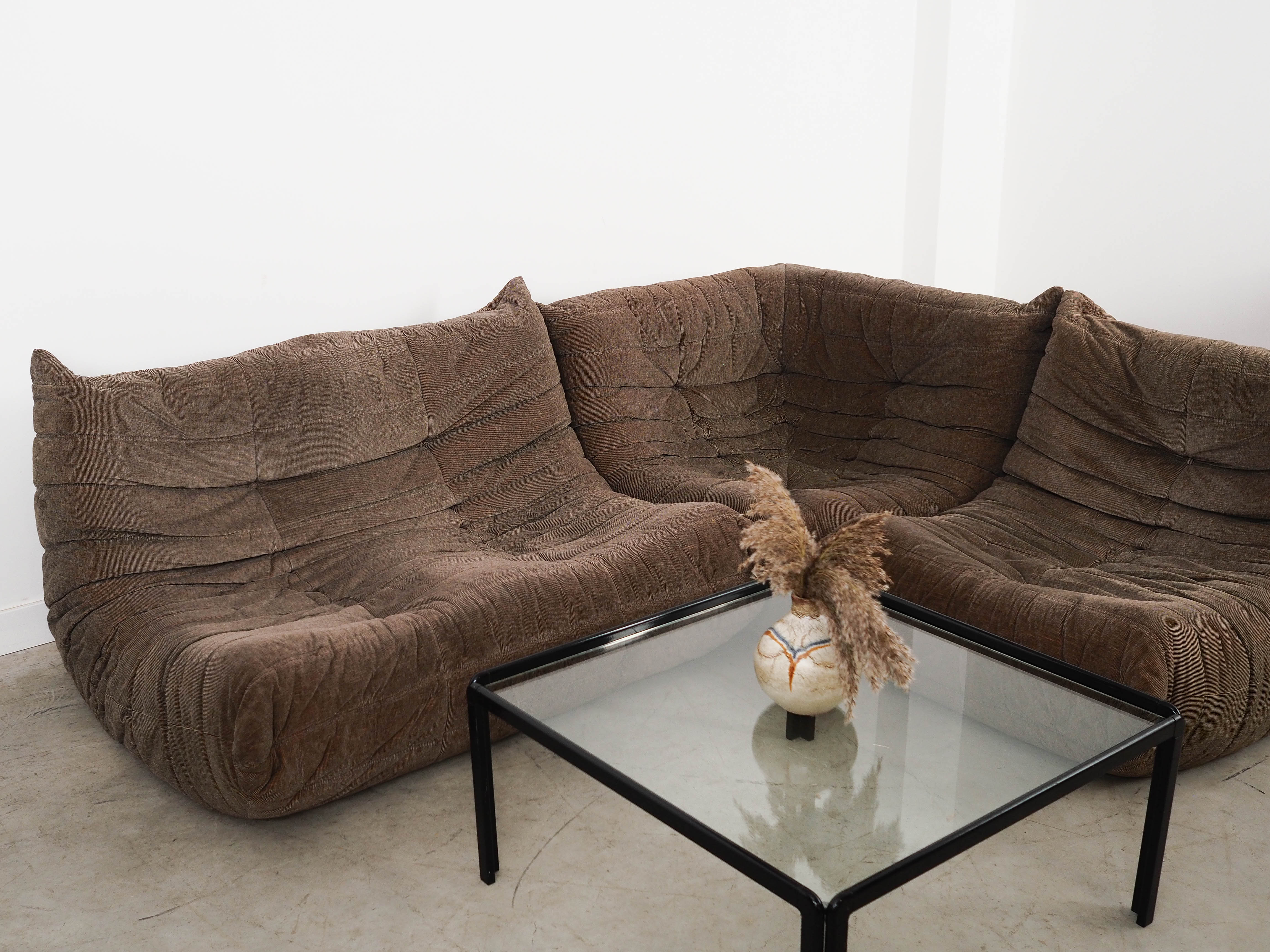Canapé Togo 2 places par Michel Ducaroy pour Ligne Roset, France années 1970