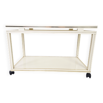 Trolley vintage par Pierre Vandel, années 1980