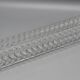 Ancient table runner - baccarat 19th century - twisted bamboo