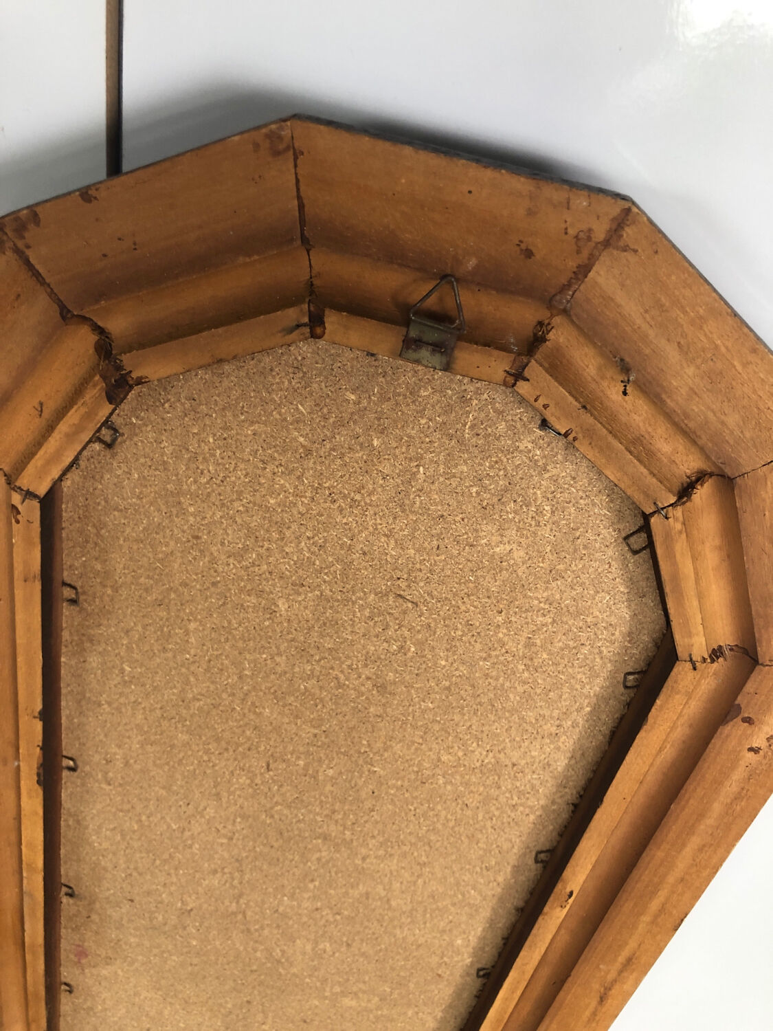 Wooden window mirror