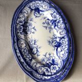 Lot of plates in earthenware creil mounteau