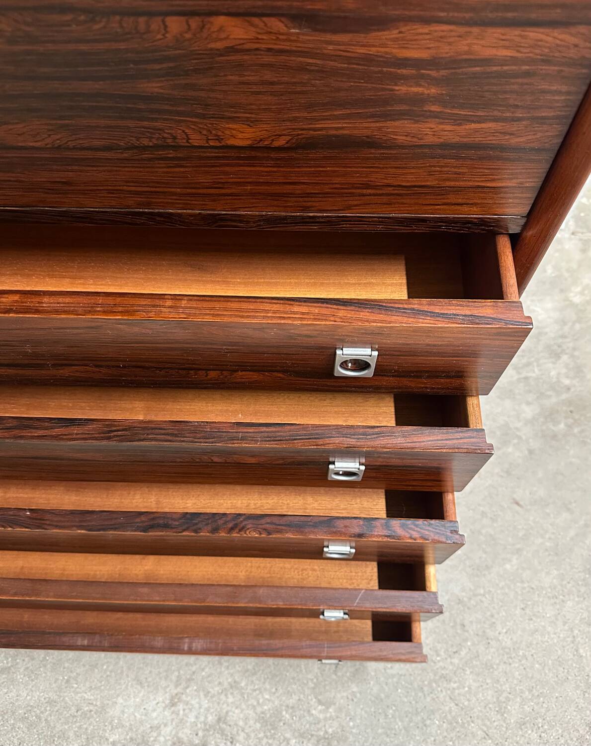 Arne Vodder Palisander Secretary in Palisander for Sibast 60s