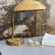 Antique metal bedside lamp
