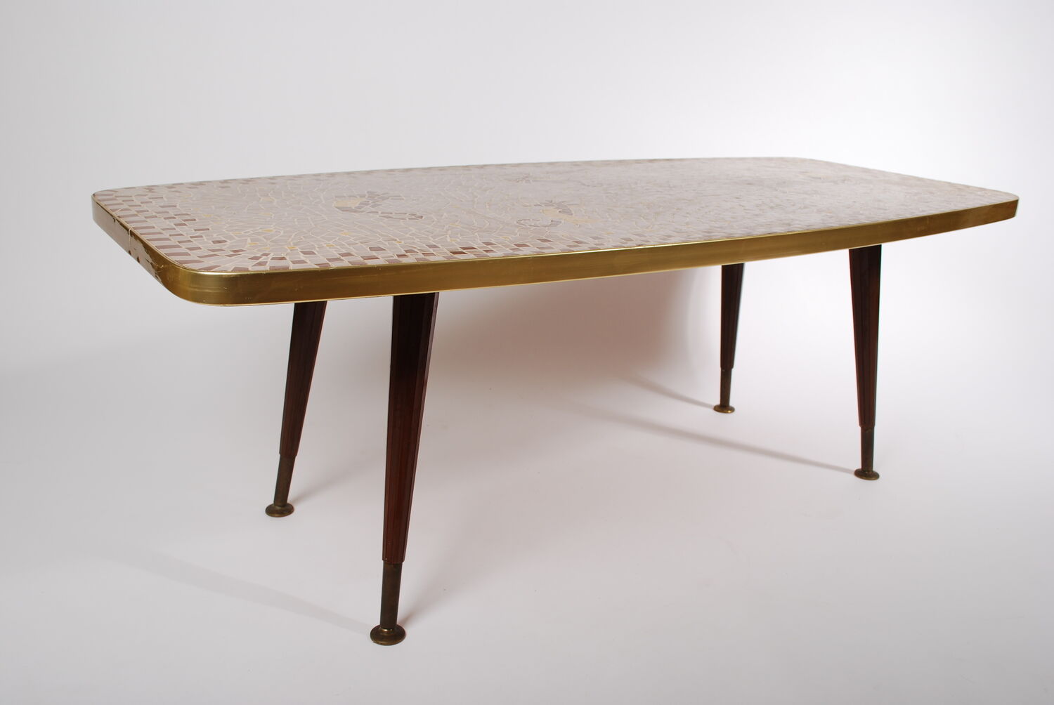 Mosaic of the 1950s coffee table