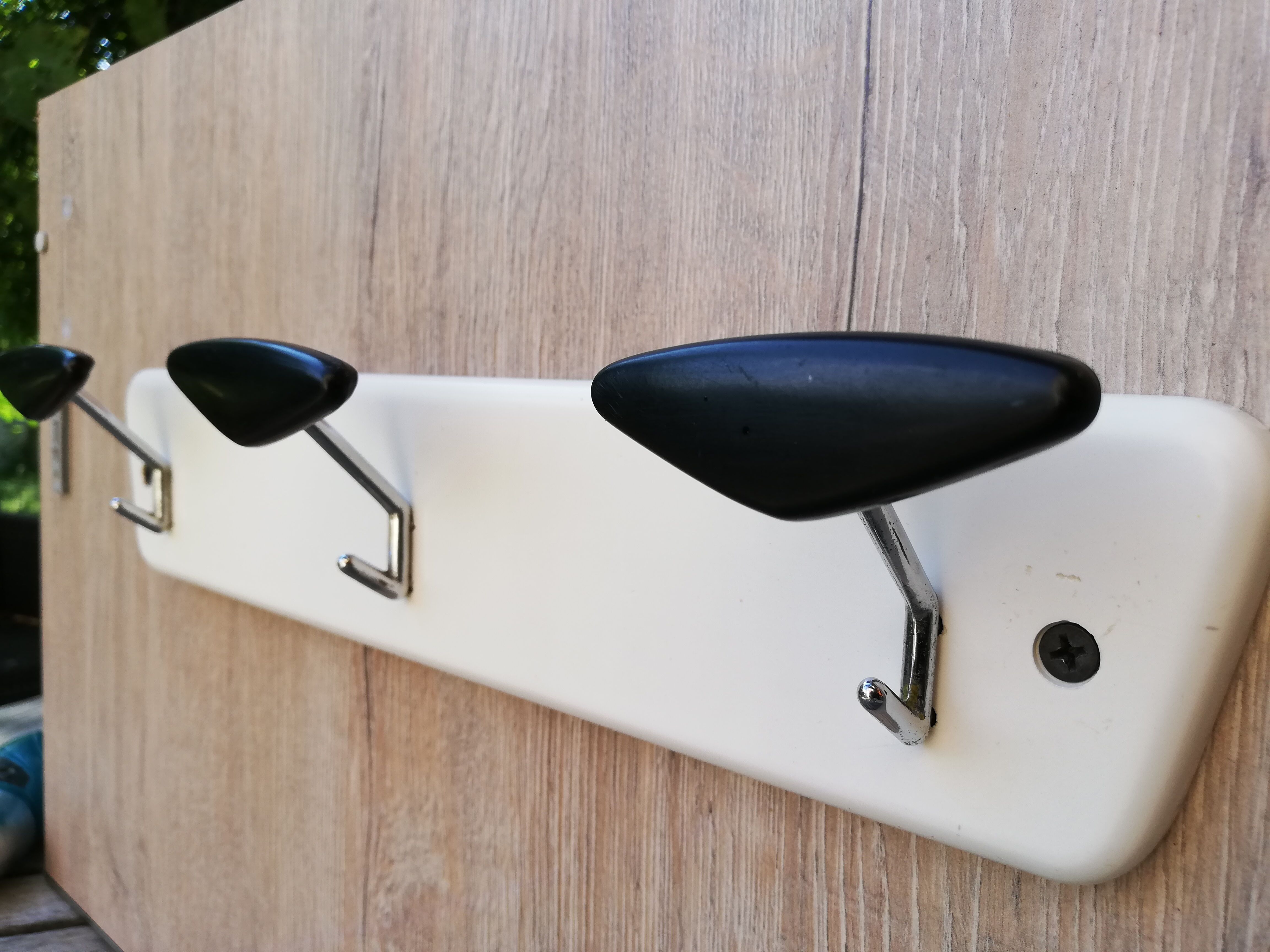 Typical coat rack of the 1960s
