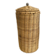 Tall box with woven straws
