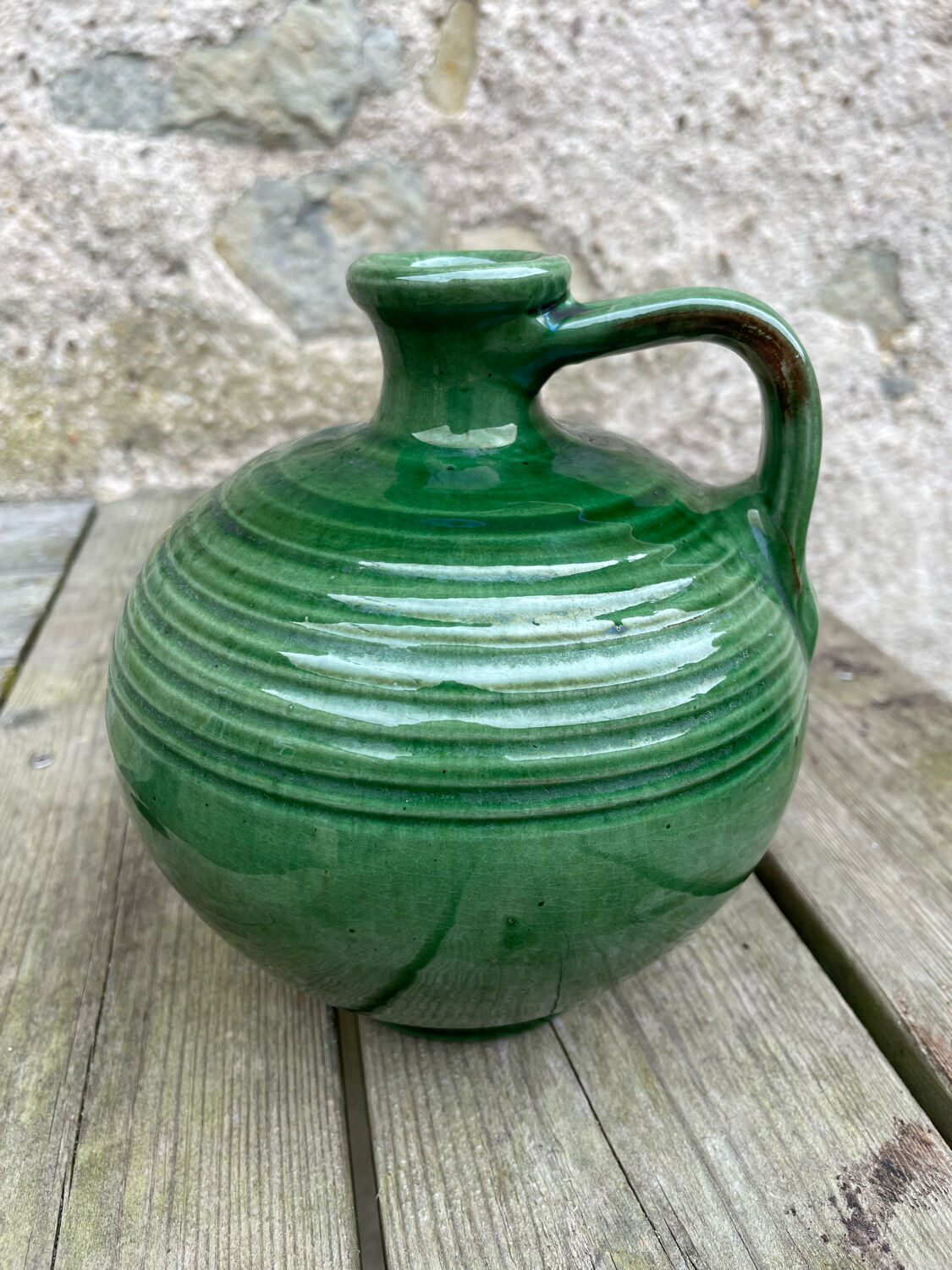 Varnished ceramic jug or picket