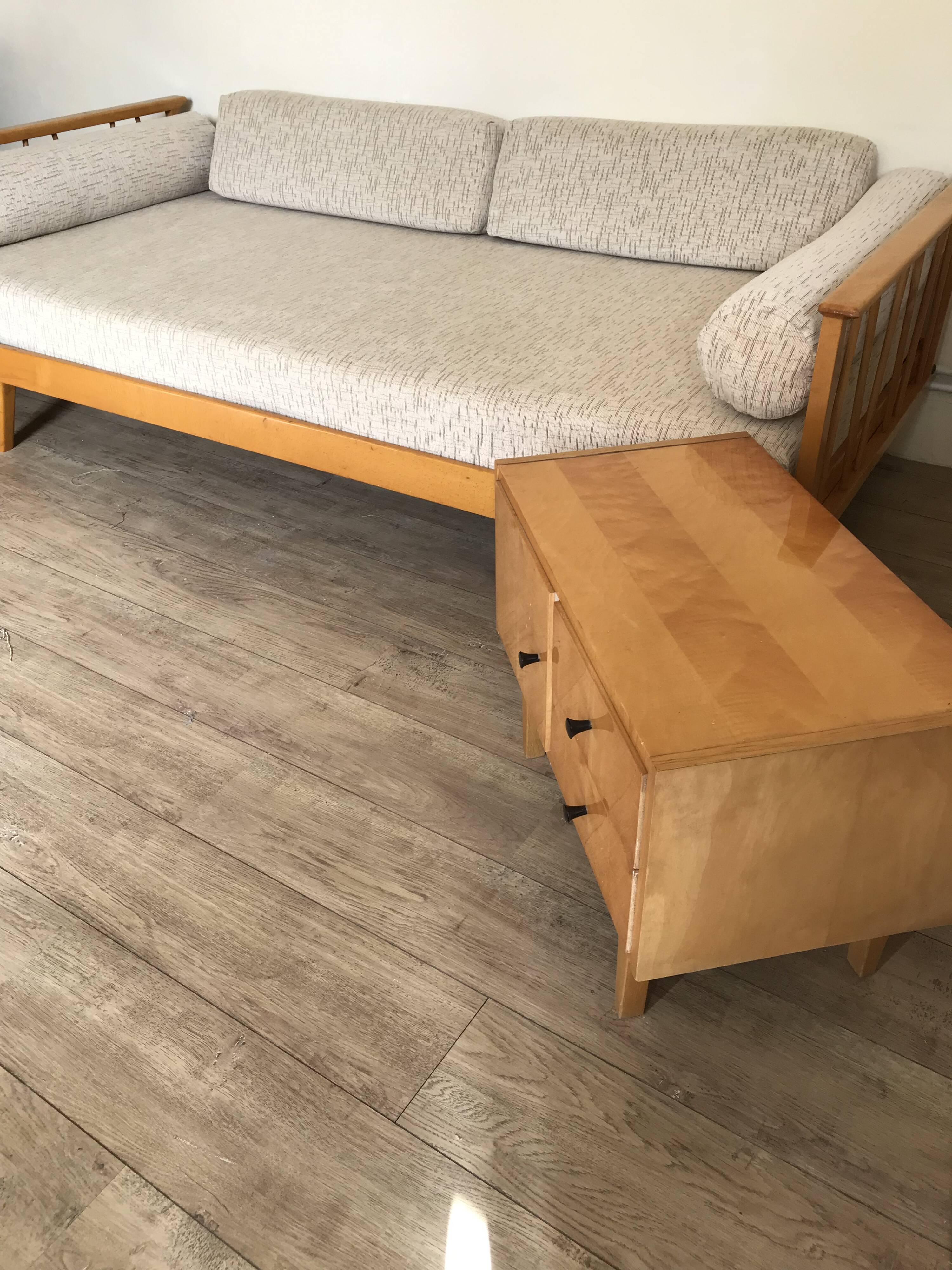 Vintage daybed bench sofa 1960's