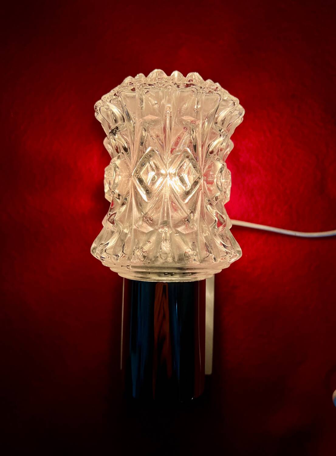 Set of 5 vintage 1970 targetti wall lights