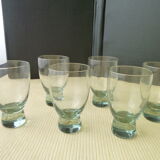 Set of 6 glasses Scandinavian Style 140 ml 70s