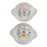 Lot de 2 assiettes Vallauris Aegitna vintage