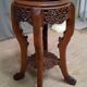 Small far eastern pedestal table