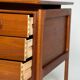 Bureau en teck design danois autoportant Gasvig Møbler vintage milieu du siècle